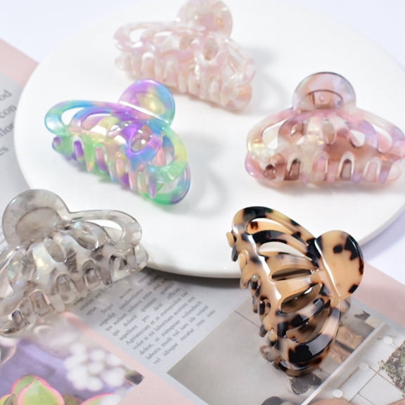 Supvox hair accessories Hair Clip Acetate Sheet Holds hair firmly Wedding Daily Life 1Set