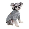 thumbnail image 2 of Dog Sweaters For Small Dogs Girl Boy Winter Fleece Clothes Warm Soft Dog Sweatshirt Outfit For Dogs ( Gray S ), 2 of 5