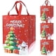 thumbnail image 1 of 4Pack Large Christmas Gifts Bags Multipack,DXTXTJ 18 * 30 * 41cm Xmas Wrapping Bags, Red Green Christmas Bags for Presents Xmas Party, 1 of 5