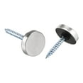 thumbnail image 3 of Uxcell 12mm Mirror Screws Silver Tone 201 Stainless Steel 28 Pack, 16mm, 3 of 5
