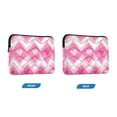 thumbnail image 7 of FORMRS 13"-13.3" Laptop Sleeve Protective Case Soft Carrying Quilted Computer Bag Cover, Heart Geometric, 7 of 7
