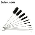 thumbnail image 7 of 10pcs Drinking Straw Cleaner Brush Kit, TSV 8.2inch Long Straw Cleaners, Nylon Pipe Tube Cleaning Brush, Straw Brush Variety Pack, Tube Brushes Pipe Cleaner for Drinking Straws Keyboards (Black), 7 of 7