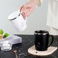thumbnail image 2 of Billuyoard Taza de café Tapa a prueba de fugas Tamaño portátil Idea de regalo Múltiples opciones de color Tazas fáciles de limpiar Juegos de servir café y té Azul claro, 2 of 6