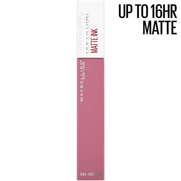 Maybelline SuperStay Matte Ink Liquid Lipstick, Voyager, 0.17