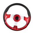 thumbnail image 1 of Volante universal para modificación de coche, 12,5 pulgadas, para carrito de golf. rojo, 1 of 9