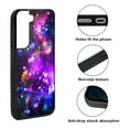 thumbnail image 2 of WIRESTER Shockproof Soft Rubber Cover Case for Samsung Galaxy S22 6.1" 2022, Purple Nebula Galaxy, 2 of 5