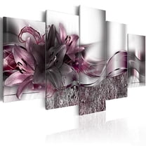 5Pc Unframed Modern Flower Art Oil Canvas Painting Picture Print Home Wall Decor