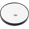 thumbnail image 1 of 10x Magnifying Vanity Mirror With Two Suction Cups, Wall Mirror, Round Mirror, Bedroom Mirror, Shaving Vanity Mirror - 1, 1 of 5