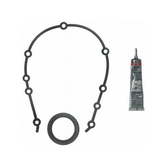 Timing Cover Gasket Set - Compatible with 1987 - 2002 Chevy Cavalier 1988 1989 1990 1991 1992 1993 1994 1995 1996 1997 1998 1999 2000 2001