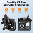 thumbnail image 2 of Kit de cubierta frontal para extrusora, impresora 3D Creality K2 Plus, color negro, 2 of 7