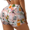 thumbnail image 2 of Fotbe Cartoon Halloween Seamless Shorts, Womens Workout Shorts High Waist Stretch Booty Short for Gym/Yoga/Running/Biking-X-Large, 2 of 9