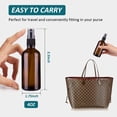 thumbnail image 4 of 2-Pack 4oz Amber Glass Spray Bottles for Essential Oils, Small Empty Fine Mist Sprayer Set with Funnel & Dropper, Travel Size Liquid Refillable Containers for Plants Hair Cleaning, 4 oz, 4 of 6