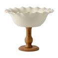 thumbnail image 1 of Cuenco con Pedestal, bandeja con Pedestal, soporte de exhibición para postres, soporte para plato de frutas, mesas de comedor, frutero de ,, 1 of 9