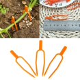 thumbnail image 4 of Washranp 100Pcs Plastic Plant Fixing Clips,Anti-winding Sharp Tip 2Forks Flower Strawberry Stolon Clamp Planting Tool, 4 of 6
