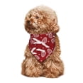 thumbnail image 6 of Bingfone Christmas Holiday Pinecone -Washable Dog Scarf Triangle Adjustable Puppy Bandana Bib Handkerchief for Medium Large Dog Cat, 6 of 8