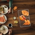 thumbnail image 4 of Stainless Steel Grilling Rack for Roasting, Baking, Cooling, and Steaming Kitchen Accessories, 4 of 6
