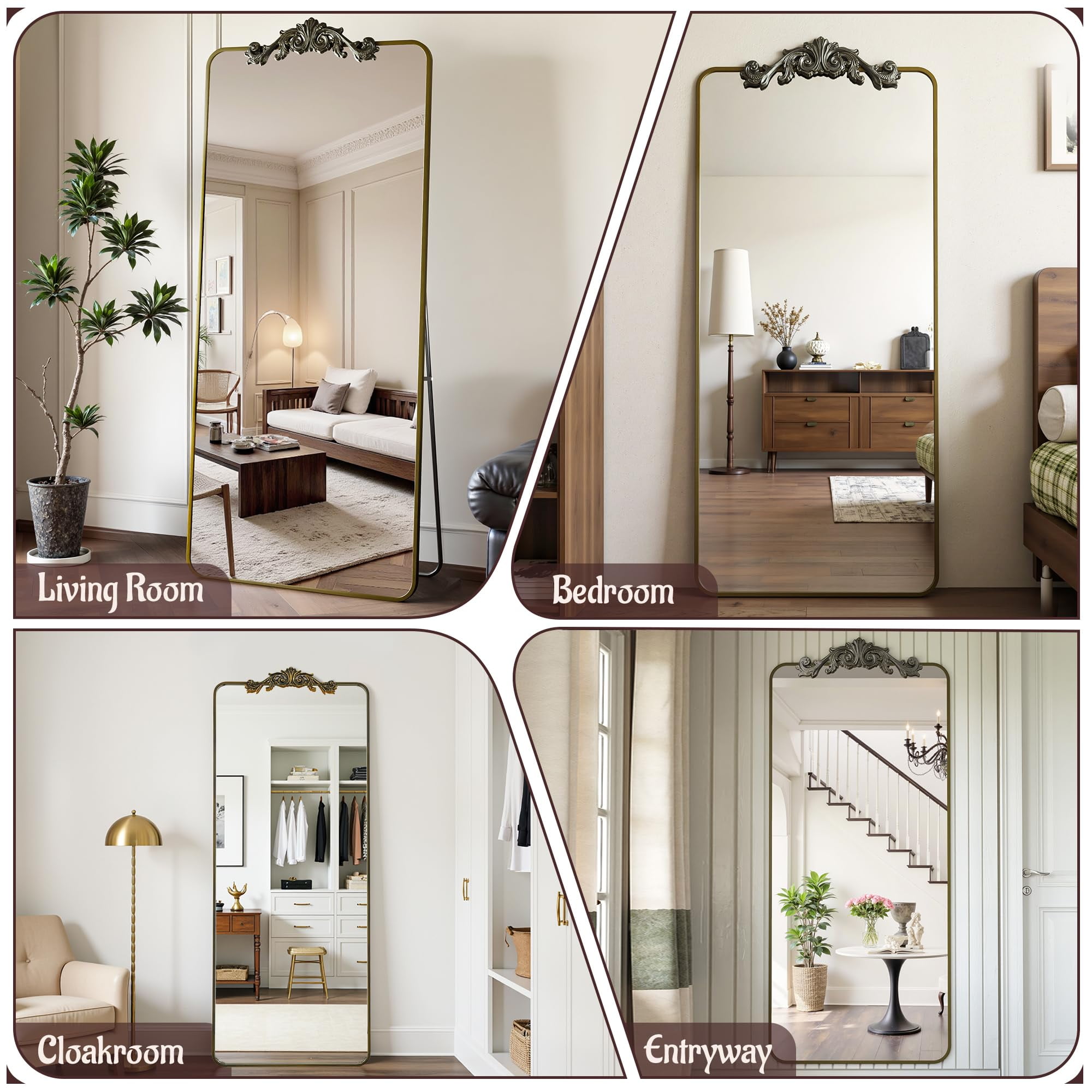 横長ヴィンテージミラー NEW YORKER Legendk 横長ヴィンテージミラー