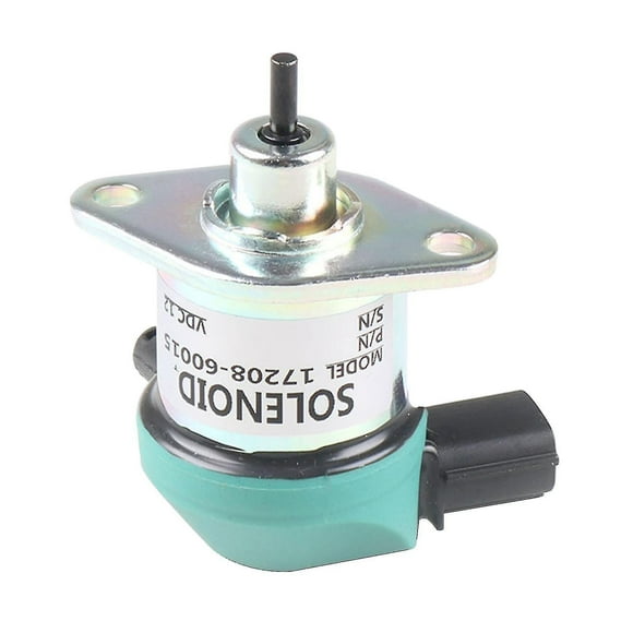 Auto Part 12v Fuel Shutdown Solenoid Valve For Kubota Cut Off Switch 17208-60015