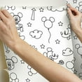 thumbnail image 6 of Disney Mickey Mouse Line Art Peel and Stick Wallpaper, 6 of 13