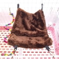 thumbnail image 4 of Cama colgante para mascotas, franela, café, hamaca para hámster, casa colgante para mascotas, hamaca para hámster, rendimiento lleno de energía, 4 of 8