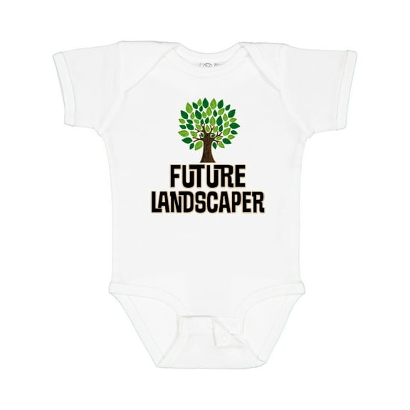 Inktastic Future Landscaper Horticulture Specialist Boys or Girls Baby Bodysuit