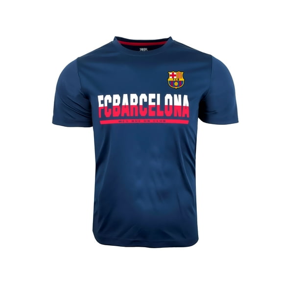 Boy's Barcelona T-Shirt, Licensed Barcelona Short Sleeve Tee, Youth Sizes (YX)