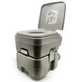 thumbnail image 3 of HTTMT- 5 Gallon 20L Portable Toilet Flush Travel Camping Commode Potty Outdoor/Indoor, 3 of 7