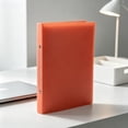 thumbnail image 3 of 1 Inch 2 Ring Binder, Durable Plastic Loose Leaf Binder with Metal Rings, Compact Document Organizer for office supplies Office Supplies, Portable Notebook Cover, Study Planner Holder for Home, 3 of 6