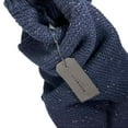 thumbnail image 4 of Bespoken Men's Wool Donegal Quinn Sweater KN03065, Navy, Large, 4 of 4