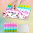 thumbnail image 3 of Fidget Purse Pop Toy para niñas con bolsillo para iPad Mini HUOGUO, 3 of 5