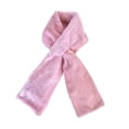 thumbnail image 1 of Bufanda de felpa con bolsillo con cremallera, cálida y resistente al viento, ideal para escalada y artículos pequeños. rosa, 1 of 8