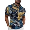 thumbnail image 1 of Summer Men's Performance Micro Elastic Short Sleeve Golf Short Sleeve TopM, 1 of 5