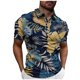 thumbnail image 1 of Summer Men's Performance Micro Elastic Short Sleeve Golf Short Sleeve Top M, 1 of 5
