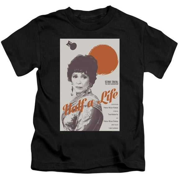 Star Trek Tng Season 4 Episode 22 Youth 18/1 T-Shirt Black