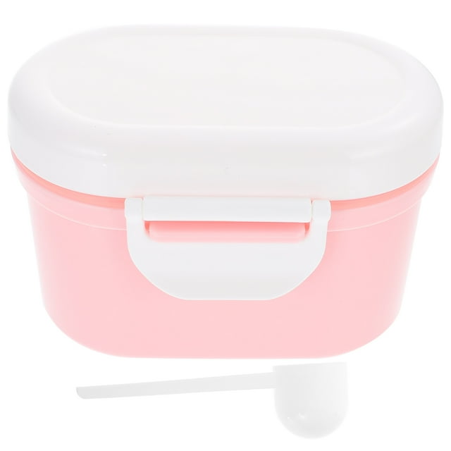 GOOHOCHY Dispensador portátil de leche en polvo, a prueba de fugas, caja de fórmula para bebés, contenedor para refrigerios