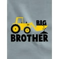 thumbnail image 2 of Tstars Boys Big Brother Shirt Big Brother Gift for Tractor Loving Birthday Graphic Tee Pregnancy Announcement Big Bro Gifts for Brother Toddler 3-4 Sleeve Baseball Jersey Shirt, 2 of 5