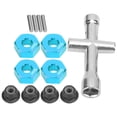 thumbnail image 3 of Aluminium 12mm Wheel Hub Adapter, 12mm Adapter 6mm Thick Accurate Size  For Work For Outdoor Red,Blue,Black,Gold, 3 of 8