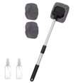 thumbnail image 1 of Feltree Cleaner Tool Magnetic Car Window Cleaner Expandable Car Window Cleaner with Reusable Microfiber Pads and Spray Bottles, 1 of 8