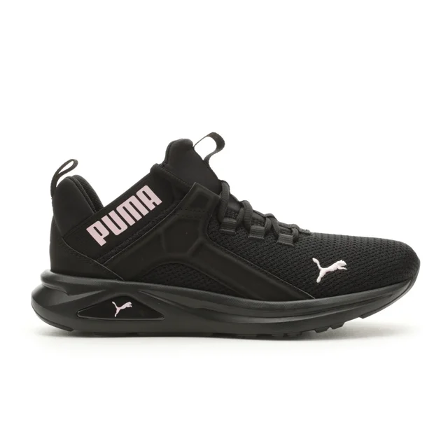 PU & MA Enzo 2 Revamp 37929004 Womens Black Mesh Athletic Cross Training Shoes