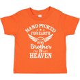 thumbnail image 3 of Inktastic Handpicked for Earth by My Brother in Heaven Angel Wings Boys or Girls Toddler T-Shirt, 3 of 5