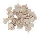 thumbnail image 1 of 50pcs Mini Corazones De Madera Adornos De Artesanía 27.5x3mm, 1 of 9