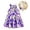 1204Purple2458, variant on Rggeeun Toddler Girls Neck Patchwork Dress With Detachable Hat & Hairband Flowy Ruffle Hem Casual Summer Dresses Breathable Sundress