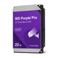thumbnail image 1 of Western Digital 22TB WD Purple Pro Surveillance SATA HDD, 3.5" Internal Hard Drive HDD, 7200 RPM, 512MB Cache, CMR - WD221PURP, 1 of 8
