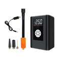 thumbnail image 1 of Mini Tire Inflator 120PS Portable Air Compressor with LCD Display and Electric Bicycle Pump with 4000mAh Rechargeable Battery and LED Light for Cars, Bicycles, Motorcycles, Balls, and Swimming Pools, 1 of 8