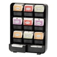 thumbnail image 2 of Mind Reader Baggy Nine-Drawer Tea Bag and Accessory Holder, 10.24 x 4.33 x 13.11, Black, Each, 2 of 6