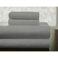 thumbnail image 1 of Pointehaven Flannel Deep Pocket Set with Oversized Flat Sheet, Twin X-Long, Heather Grey, 1 of 1