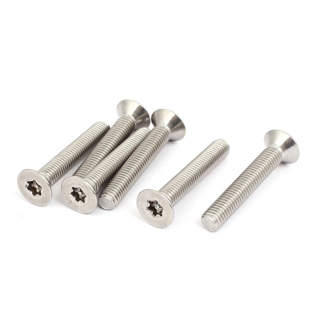 M8x50mm 5/16inchx2inch Torx Flat Head Machine Tamper Resistant Screw