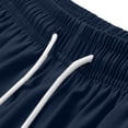 thumbnail image 4 of Breathable Running Workout Shorts for Women Casual Layer Athletic Swimwear Bottoms with PocketsNavyXXL, 4 of 5