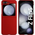 thumbnail image 2 of Case for Samsung Galaxy Z Flip 5 (2023) Thin Hard Matte Phone Case for Galaxy Z Flip5 - Red, 2 of 13