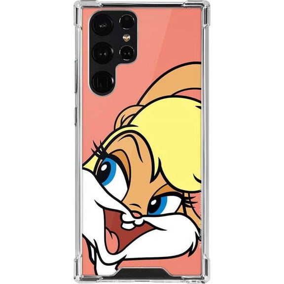 Skinit Cartoons Lola Bunny Zoomed In Galaxy S22 Ultra Clear Case